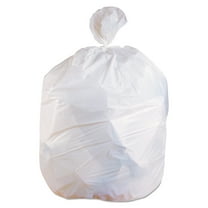 Heritage Low-Density Trash Bags, 12-16 gal, 13 mic, 24 x 32, White, 500/Carton