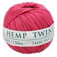thumbnail image 1 of Hemp Twine Ball Pink 1mm, 1 of 2