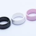 thumbnail image 2 of Sonducket Anillos de boda de cerámica para mujer, accesorios de moda suaves y delicados, anillo de pareja de moda, regalo Ropa, zapatos y accesorios Miscelánea negro Tamaño#6, 2 of 6