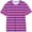 Purple#9527, variant on BOOMNY Unisex Boys Girls Tshirts Short Sleeve T Shirts For Kids Striped Breathable Loose Fit Cozy Childrens Athletic Tees