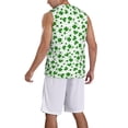 thumbnail image 2 of Sikiie St Patrick's Day4 Basketball Jersey Reversible Men's Mesh Athletic Sports Shirts Training Practice S-4XL4X-Large, 2 of 6
