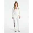thumbnail image 3 of No Boundaries Christmas Plush Jacket, Women's & Women's Plus, 3 of 6