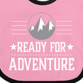 thumbnail image 4 of Inktastic Ready for Adventure Hiking Camping Boys or Girls Baby Bib, 4 of 4