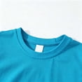 thumbnail image 5 of HAOTAGS Girls Long-Sleeve Crewneck Tops Soft, Breathable & Relaxed-Fit Everyday Tees Sky Blue Size 10, 5 of 9