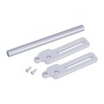 thumbnail image 4 of Baohd RCGOFOLLOW Aluminum Alloy Durable Front And Rear Bumper Wear-resistant Rc Front And Rear Bumper For 1/10 Axial Black, 4 of 6