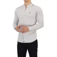 thumbnail image 4 of Camisa Cuello Mao White John Leopard Slim Fit Envío Gratis, 4 of 7