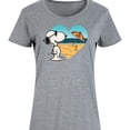 thumbnail image 3 of Peanuts - Summer Edition - Snoopy Hearts the Beach - Women's Any Way Dress, 3 of 6