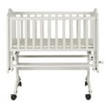 Dream On Me Lullaby Cradle Glider, White
