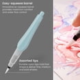 thumbnail image 3 of Arteza Water Brush Pens, Assorted Shapes, 4 Count, Nylon, 3 of 7