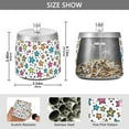 thumbnail image 2 of Yayeee Ashtray with Lid for Cigarette Smokeless Stainless Steel Home Ash Holder, White Stars, 2 of 7