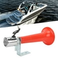 thumbnail image 4 of Red 180dB Boat Trumpet, Durable Weather Resistant Rustproof 180DB Red Air Horn Wide Use  For Motorcycles For Trucks For Cars, 4 of 8