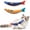Blue+Yellow, variant on Cat Toys  Interactive Soft Chew Kicker Cat Toys for Indoor Cats & Kittens, [Crinkle &Bell] Fish Sound Toy, Drives Bored Cat Crazy with Fun