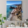 thumbnail image 4 of Coastal Villa Landscape Canvas Print Wall Art for Living Room Bedroom Bathroom Hallway Office Decor, 4 of 8