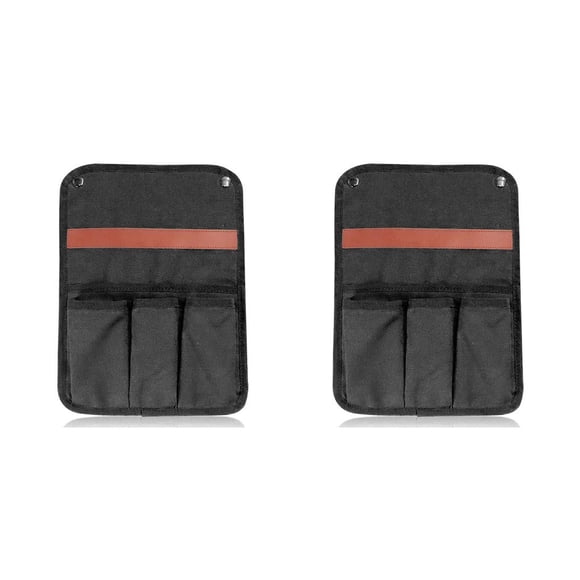 Bolsa para silla de Camping Yuarrent organizador de vacaciones en la playa Negro Verde Caqui 32x23,5 cm