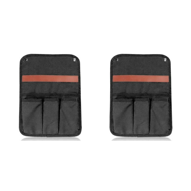 Bolsa para silla de Camping Yuarrent organizador de vacaciones en la playa Negro Verde Caqui 32x23,5 cm