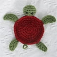 thumbnail image 2 of WHEANG Turtle Heat Insulation Mat Hand Knitted Mug Placepan Mat, 2 of 4