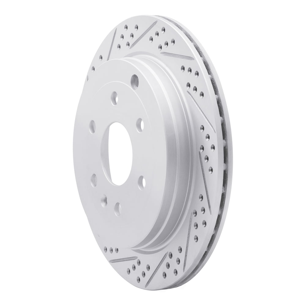 Dynamic Friction Company 830-48055L DFC Geoperformance Rotor - Drilled and Slotted