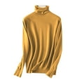thumbnail image 5 of Chandail pour Femmes Automne/hiver Col Roulé Chandail Femme Col Montant Chandail Ajusté, Chandail pour Femmes TTG, 5 of 5