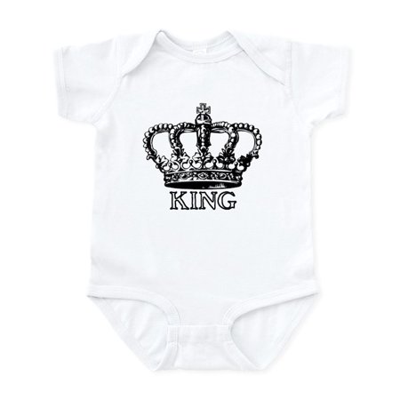 

CafePress - King Crown Infant Bodysuit - Baby Light Bodysuit Size Newborn - 24 Months