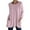 Pink, variant on Women's Crew Neck Long Sleeve Solid Color T Shirt with Pockets Soft, Comfortable for Multiple Occasions