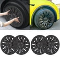thumbnail image 4 of Wheel Hub Full Rim Cover, Wheel Hub Cover Trim High Hardness Easy Install  For Model Y, 4 of 8