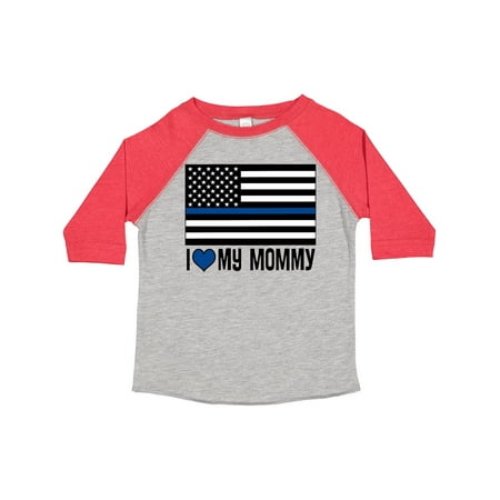 

Inktastic Police Officer Mommy Law Enforcement Gift Toddler Boy or Toddler Girl T-Shirt