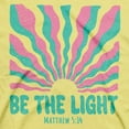 thumbnail image 3 of Blessed Girl Womens T-Shirt Be The Light, 3 of 6