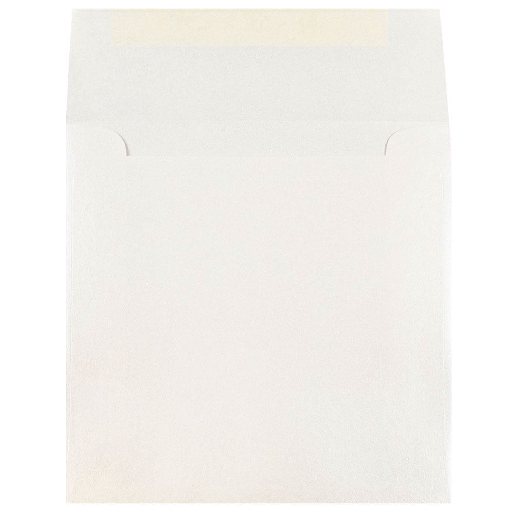 JAM Paper 6 x 6 Square Envelopes, Opal Metallic, 1000/Carton
