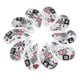 thumbnail image 1 of 10 Uds. Fundas de cabeza para palos de Golf con USB y calavera de cuero PU, fundas de cabeza para palos de Golf, color rojo, 1 of 10