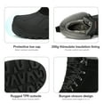 thumbnail image 2 of NORTIV 8 Mens Winter Insulated Waterproof Snow boots Rugged Winter Outdoor Hiking Boots Men's Work Boots TERREX-1M BLACK Size 11, 2 of 8