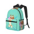 thumbnail image 2 of Lsque Bluey Classic Casual Backpack - Large Capacity Water-Resistant Backpack for School, Work, Travel, and Outdoor Activities, 2 of 8