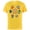Yellow, variant on Marvel Avengers Holiday Christmas Gingerbread People & Logo - Short Sleeve Cotton T-Shirt for Adults - Customized-Black