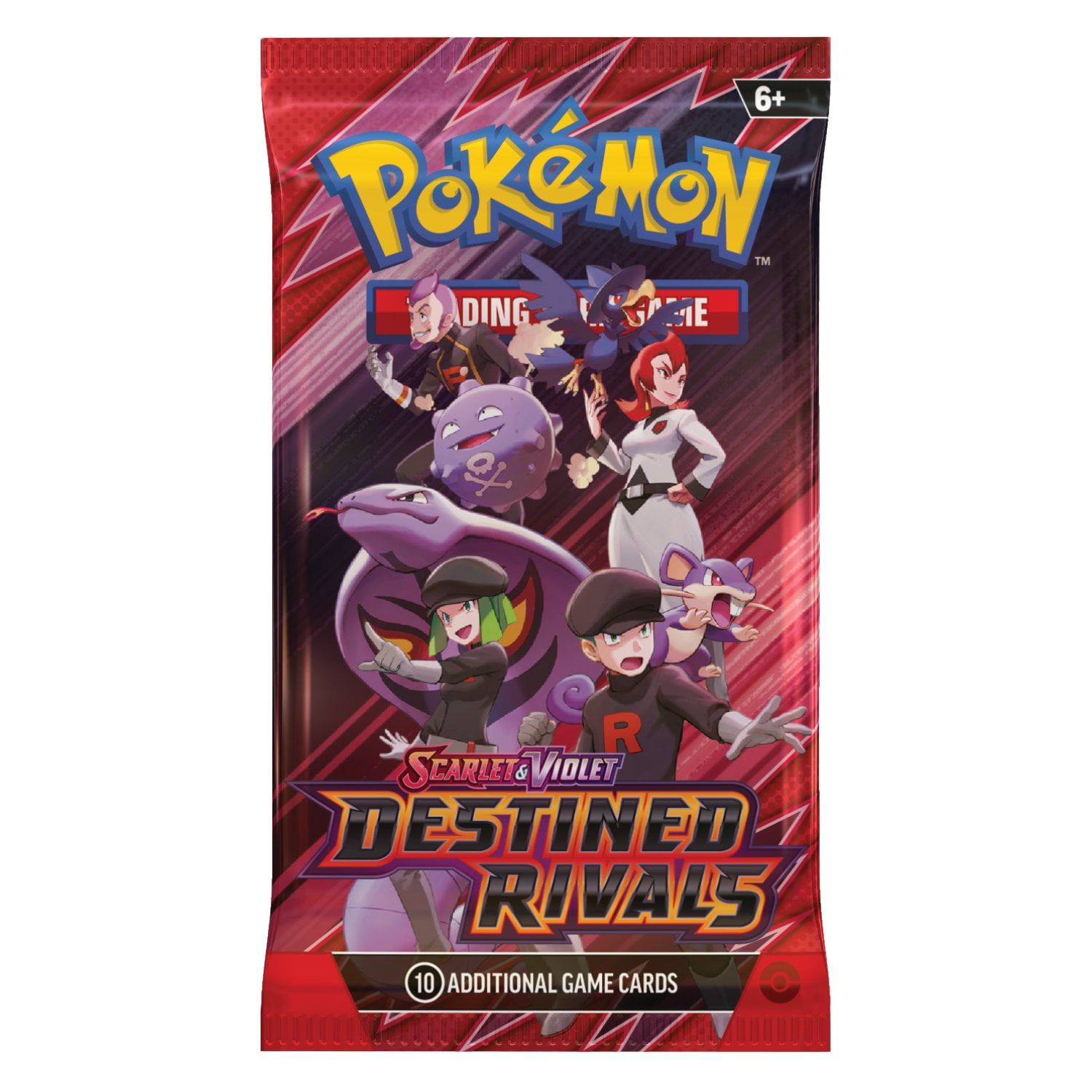 Pokemon SV10 Destined Rivals Art Set 4 Booster Packs - Walmart.com