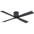 thumbnail image 1 of 4 Blade Ceiling Fan-11.52 Inches Tall And 52 Inches Wide-Black Finish Fanimation Fans Fps8553bl, 1 of 3