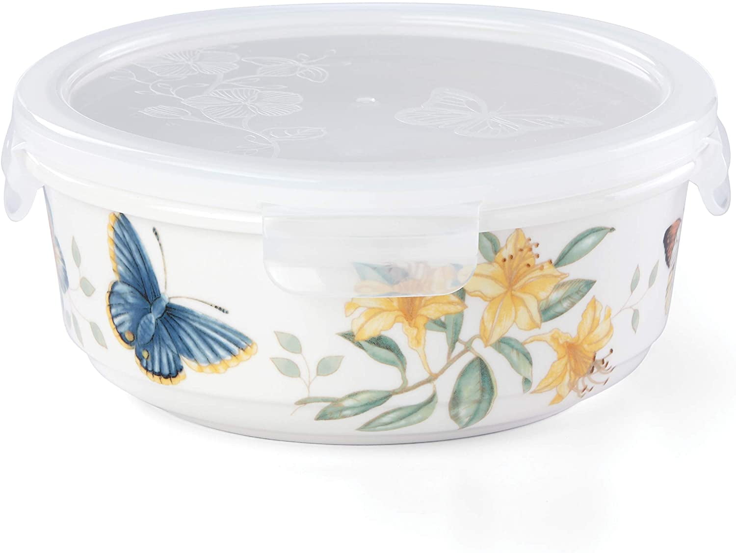 Lenox Butterfly Meadow Cooking Spice Jars, Set of 4 - White