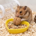 thumbnail image 6 of Anti-Tip Heart Shape Ceramic Pet Feeder Dish, Small Animal Food Water Bowl for Hamster, Guinea Pig, Chinchilla, Ideal Cage Accessory for Daily Feeding and Habitat Decoration, 6 of 6