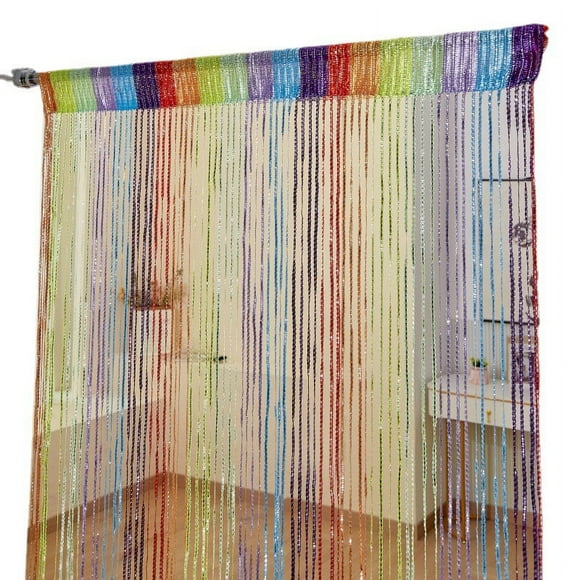 Jinsinto 1 x Door Curtain Mosquito Net String for Door Divider or Curtain Panel (Color)