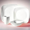 thumbnail image 1 of Dinnerware   Square 16-Pc Set  Service For 4 (Pure White), 1 of 1