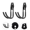 thumbnail image 4 of Raindrops 2 Pcs J Hooks Wall Hook Storage Hooks Man 15X11X3.5CM Black, 4 of 8