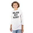 thumbnail image 3 of Major Key Alert Rap Entrepreneur Long Sleeve TShirt Men Women Brisco Brands X, 3 of 6