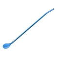 thumbnail image 2 of Drinking Straw 304 Stainless Steel Straw Spoon Integrated Dual Purpose Fruit Milk Tea Beverage Long Handle Spoon Metal Stirring Spoon,Blue Kitchen Straw, 2 of 4