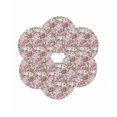 thumbnail image 7 of 15 Inch Round Placemats Set of 6, Light Pink Spring Floral Non Slip Heat Insulation PP Table Mats, Vintage Summer Botanical Washable Place Mats for Kitchen Dining Party Table Decor, 7 of 7