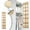 Beige#4176, variant on Clearance! Over The Door Shoe Rack For Door With 12 Large Mesh Pockets Fitted Hanging Shoe Organizer Sturdy Closet Door Shoe Storage Warehouse Clearance Pallet Sale #43