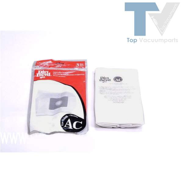 Replacement Part For Dirt Devil Type AC Canister Vacuum Cleaner Paper