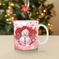 thumbnail image 4 of SDJMa 3D Snowman Mug, Cute 3D Snowman Coffee Cup, Multi-Purpose Christmas Mugs Gift for Women Men Coworkers Kids, 11oz, 4 of 8