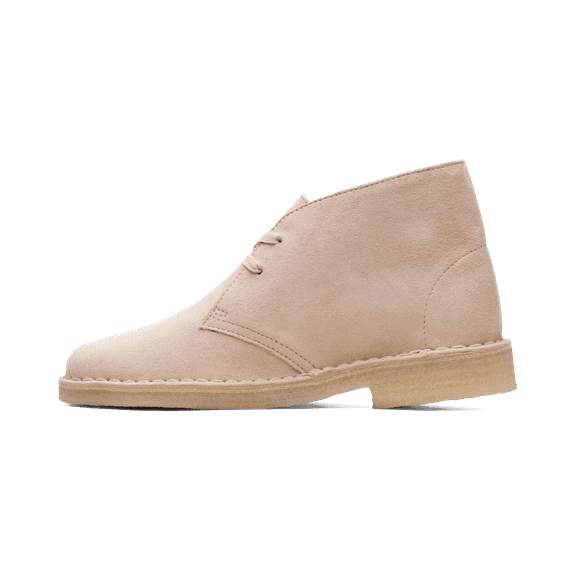 CLARKS WOMENS Desert Boots Womens "Natural Suede" 26165814 26165814 from Stadium Goods