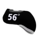 thumbnail image 1 of Funda protectora para cabeza de putter de hierro de lujo para palos de golf deportivos, de 48 degree a 60 degree Negro de 56 grados, 1 of 7