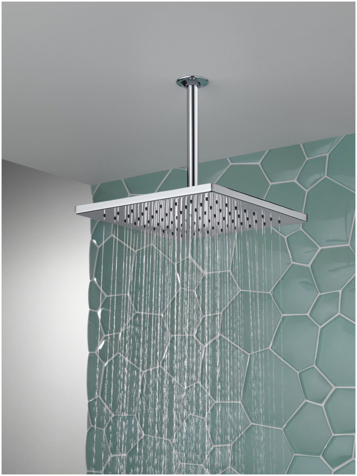 Delta 52159 1.75 GPM 12" Single Function Rain Shower Head - Stainless Steel