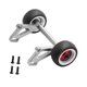 thumbnail image 4 of Rueda delantera para coche RC, barra de caballito de aluminio, rueda trasera para coche RC, soporte delantero Astilla, 4 of 9