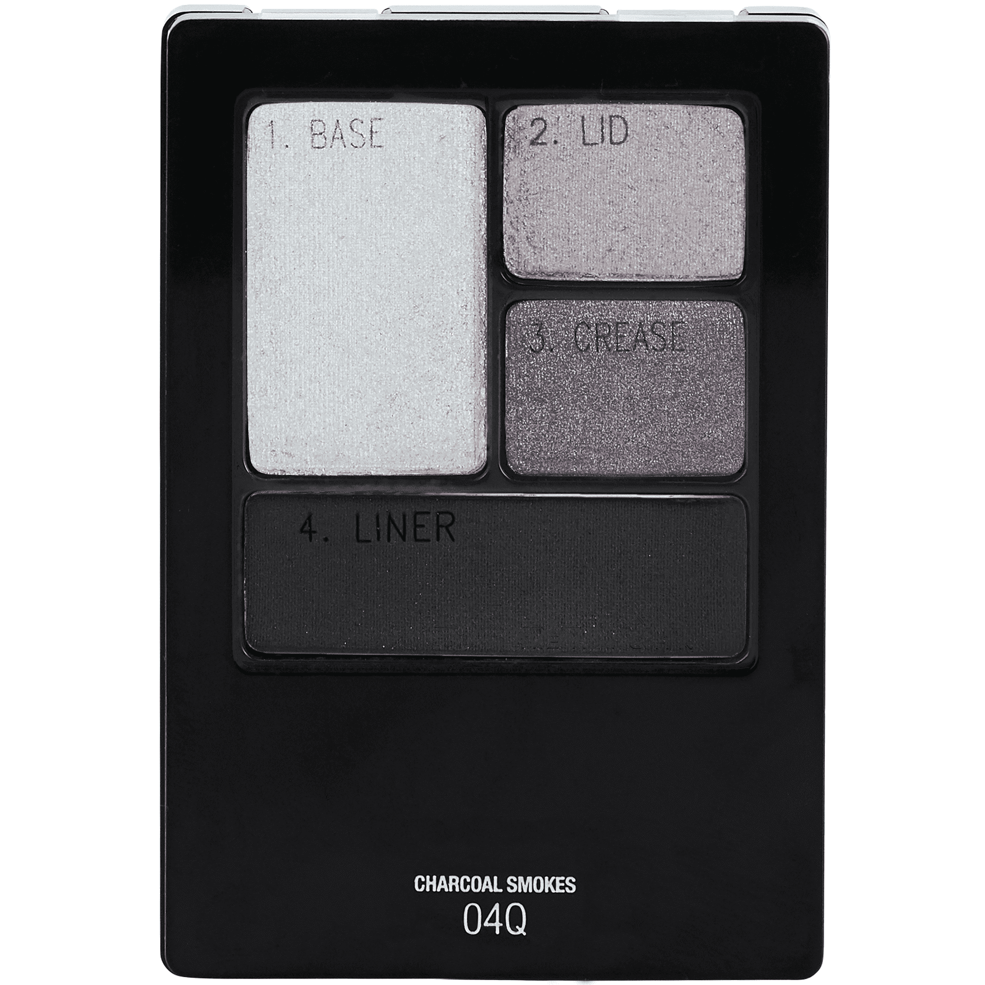 (2 pack) Maybelline Expert Wear Eyeshadow Quads, Charcoal Smokes